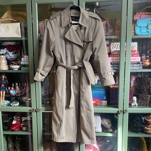 Classic light olive Trench Coat